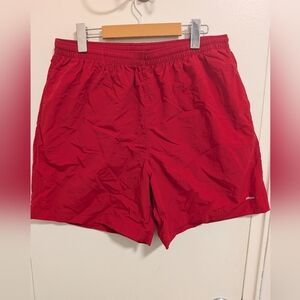 JJJJound Camper Shorts 7 Inch Red Size L Nylon